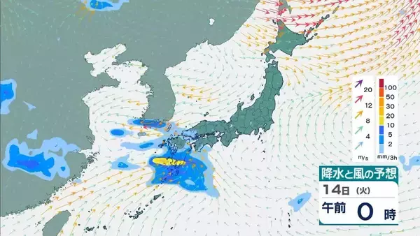 「【春の嵐】今夜は近畿や九州南部で突風注意　あす11日は北日本で暴風に警戒【気象庁　10日夜以降の気象情報】」の画像