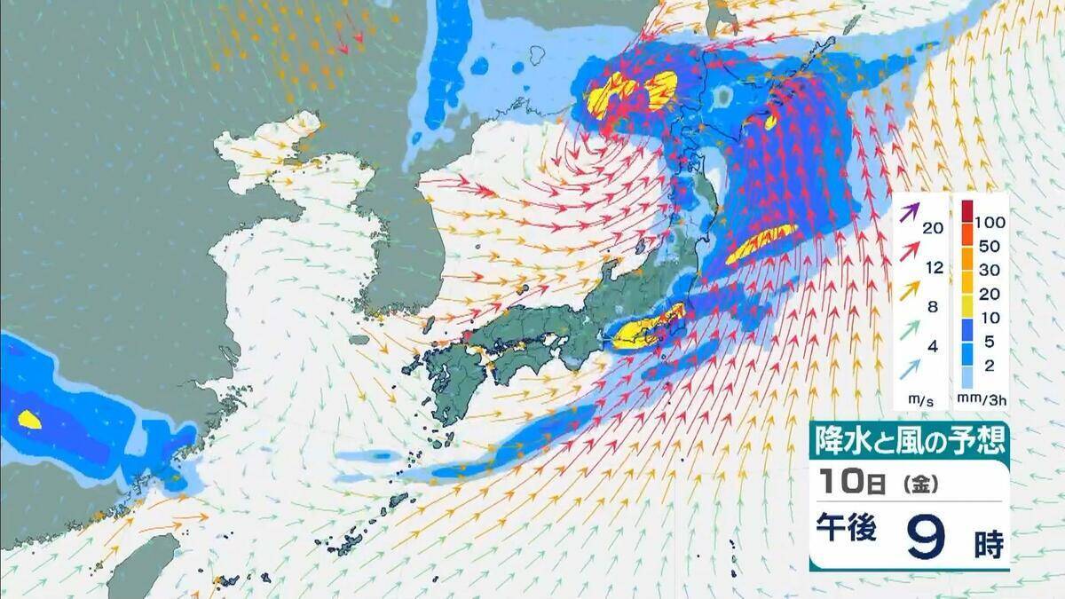 【春の嵐】今夜は近畿や九州南部で突風注意　あす11日は北日本で暴風に警戒【気象庁　10日夜以降の気象情報】