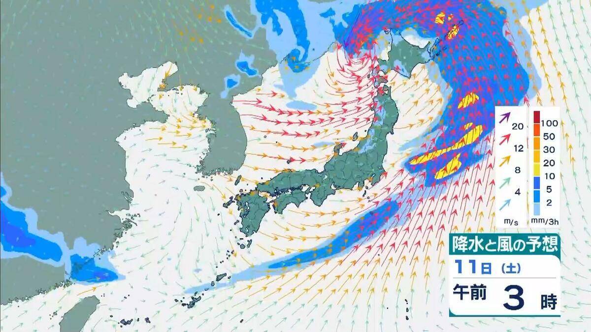 【春の嵐】今夜は近畿や九州南部で突風注意　あす11日は北日本で暴風に警戒【気象庁　10日夜以降の気象情報】