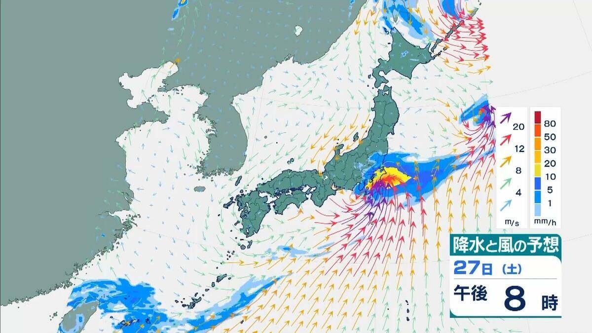 【台風7号】27日(土)に最接近見込みの近畿「最大２００ミリ」の大雨か…東海地方では「最大３００ミリ」予想も（沖縄・九州・四国・近畿・東海・関東の雨風シミュレーションと進路情報）