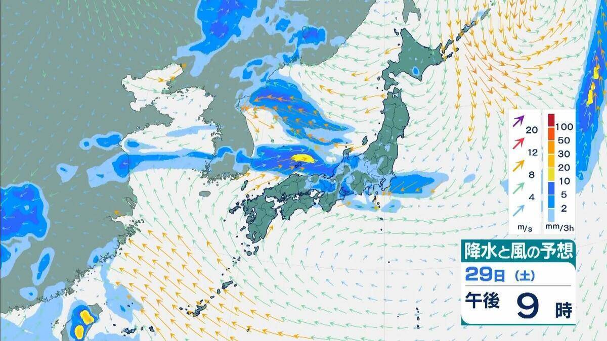 【大雨情報】近畿で所により観測史上1位の猛烈な雨…29日夜遅くまで大気不安定で急な雷雨に警戒 一転週末は猛暑日に？（関西の天気・最新の雨と風のシミュレーション）