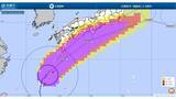 「【台風進路】台風６号接近　あなたの街が暴風域に入る確率は？新宮・東牟婁100％、大阪・泉州67％、淡路島61％【気象庁　2日午前3時版】」の画像2