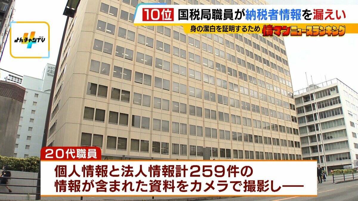 なぜ国税局職員は『納税者情報』を漏洩させてしまったのか？　20代の大阪国税局職員と警察名乗る男　2時間やりとりの詳細は…