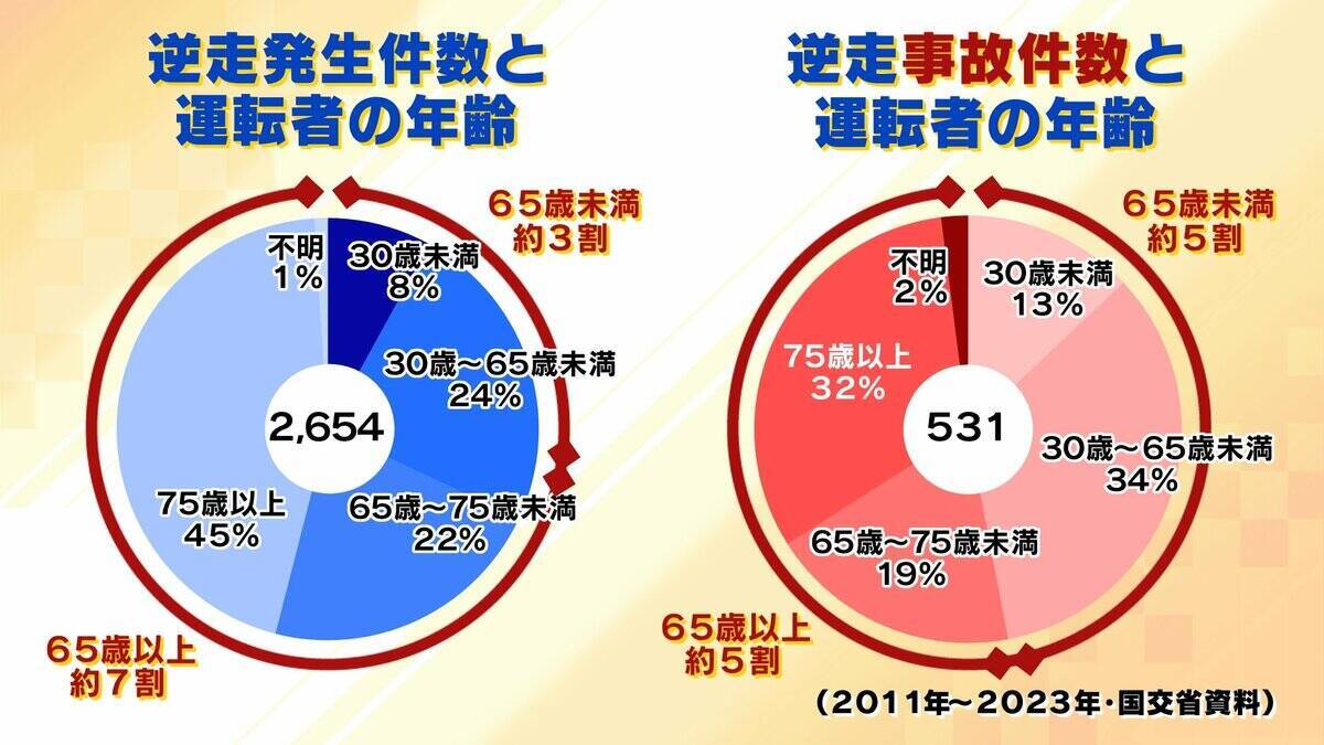 【相次ぐ高速道路逆走】原因の約半数は「道間違い」がきっかけ　うっかり出口を間違えてしまったら…正しい行動は？　認知症疑いの高齢ドライバーで「逆走の認識ない」ケースも