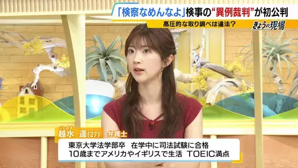「「検察なめんなよ！」机を叩き大声を上げ…高圧的な取り調べは違法？現役検事が被告になった全国初の“異例の裁判”　弁護士「検事が対象となったかなり珍しい事案」」の画像
