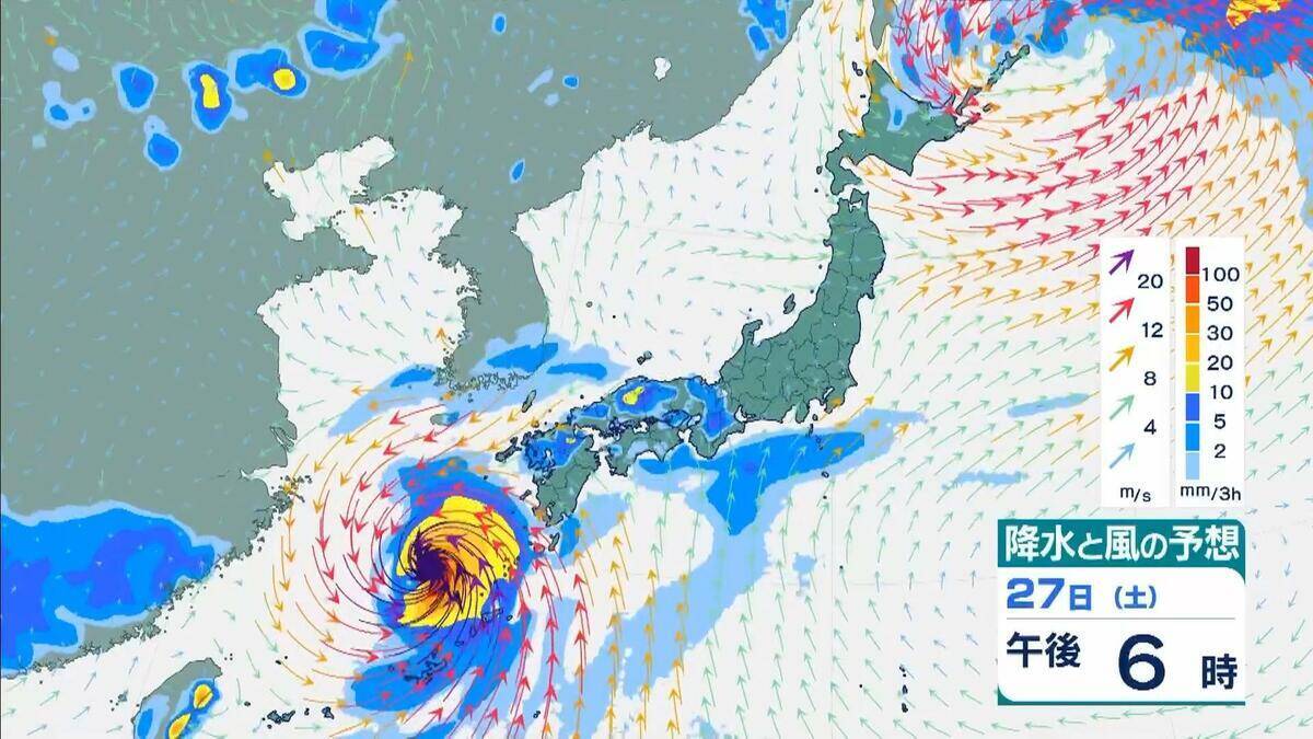 【台風】非常に強い台風7号週末にかけて日本接近へ　ダブル台風か…新たな熱帯低気圧“台風のたまご”は24時間以内に台風に発達見込み　気象庁