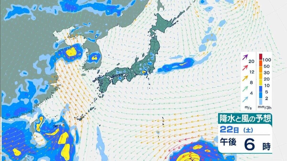 台風18号（ソウデル）は「非常に強い」勢力へ　最大瞬間風速は70m/sにまで　住宅が倒壊するおそれも　沖縄地方は24日以降、荒天に【雨と風最新シミュレーション】