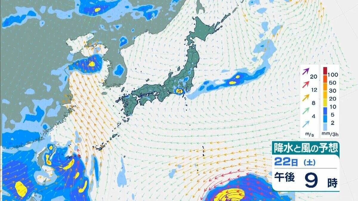 台風18号（ソウデル）は「非常に強い」勢力へ　最大瞬間風速は70m/sにまで　住宅が倒壊するおそれも　沖縄地方は24日以降、荒天に【雨と風最新シミュレーション】