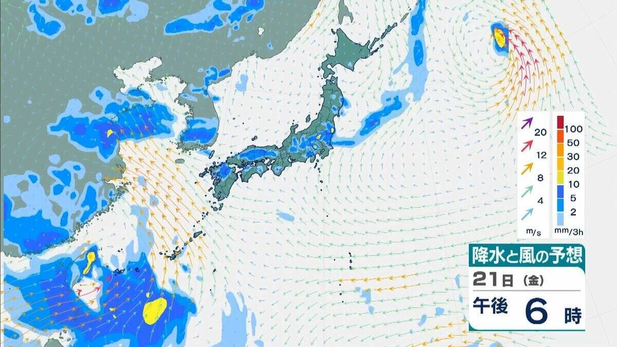 台風18号（ソウデル）は「非常に強い」勢力へ　最大瞬間風速は70m/sにまで　住宅が倒壊するおそれも　沖縄地方は24日以降、荒天に【雨と風最新シミュレーション】