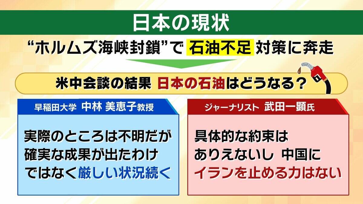 【米中首脳会談】日本への影響は？『イラン』『貿易』『台湾』３つの議題から検証！２大国が日本の”頭越し”で外交展開？日本の今後は…「中堅国との連携など足固めを」【早稲田大・中林美恵子教授が解説】