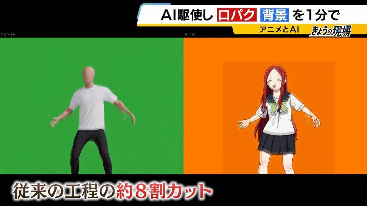 【アニメ制作にAI導入の波】人手不足の救世主？人間を淘汰？『1枚30分』→『200枚を10～20分』歴46年のアニメーターは「私の仕事がなくなっても全て許容しなければ」