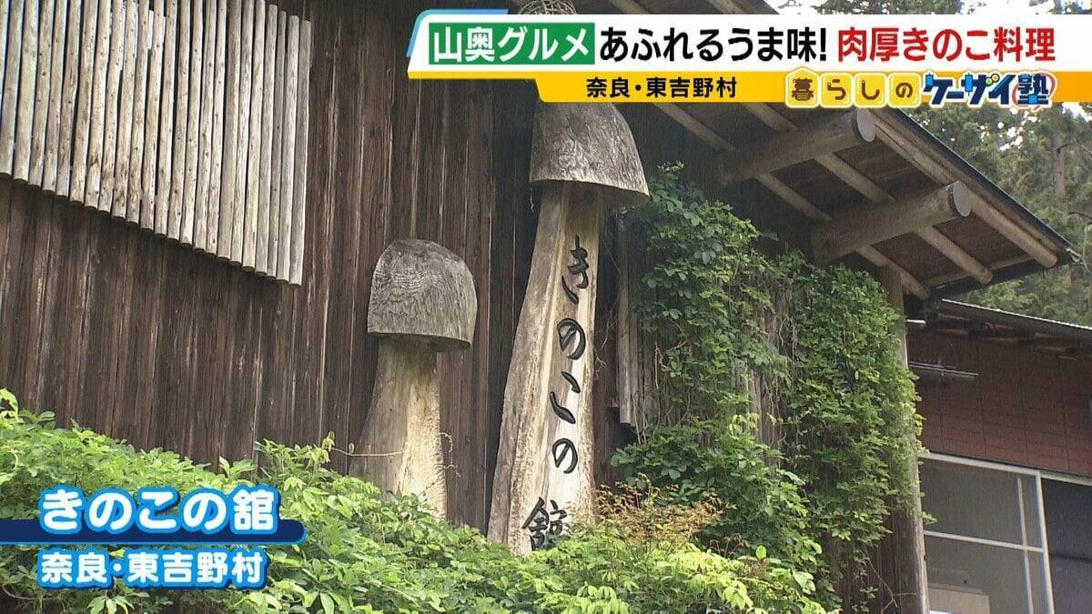 【わざわざ行きたい！山奥グルメ】先代との「きのこ談義」きっかけに客が跡継ぎに！？自分で焼いて食べる「肉厚きのこ」が魅力の店　京都市内とは思えない自然の中にポツンと佇む…新鮮な山菜料理が大好評のログハウスカフェ【第3弾】