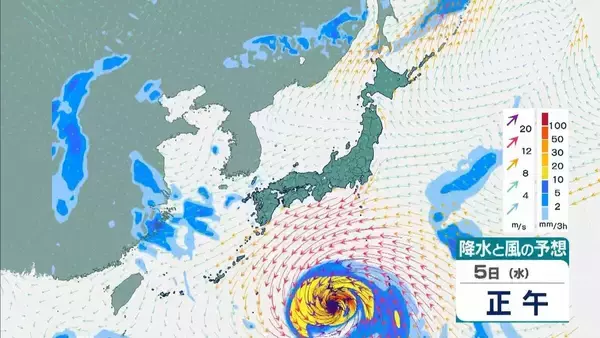 【台風13号（ドルフィン）】強い勢力で沖縄・奄美へ接近か　被災地・熊本では週後半に雨の可能性…土砂災害に要警戒　日本のはるか南東で“台風のたまご”発生…6日午前には台風に発達か【雨風シミュレーション】