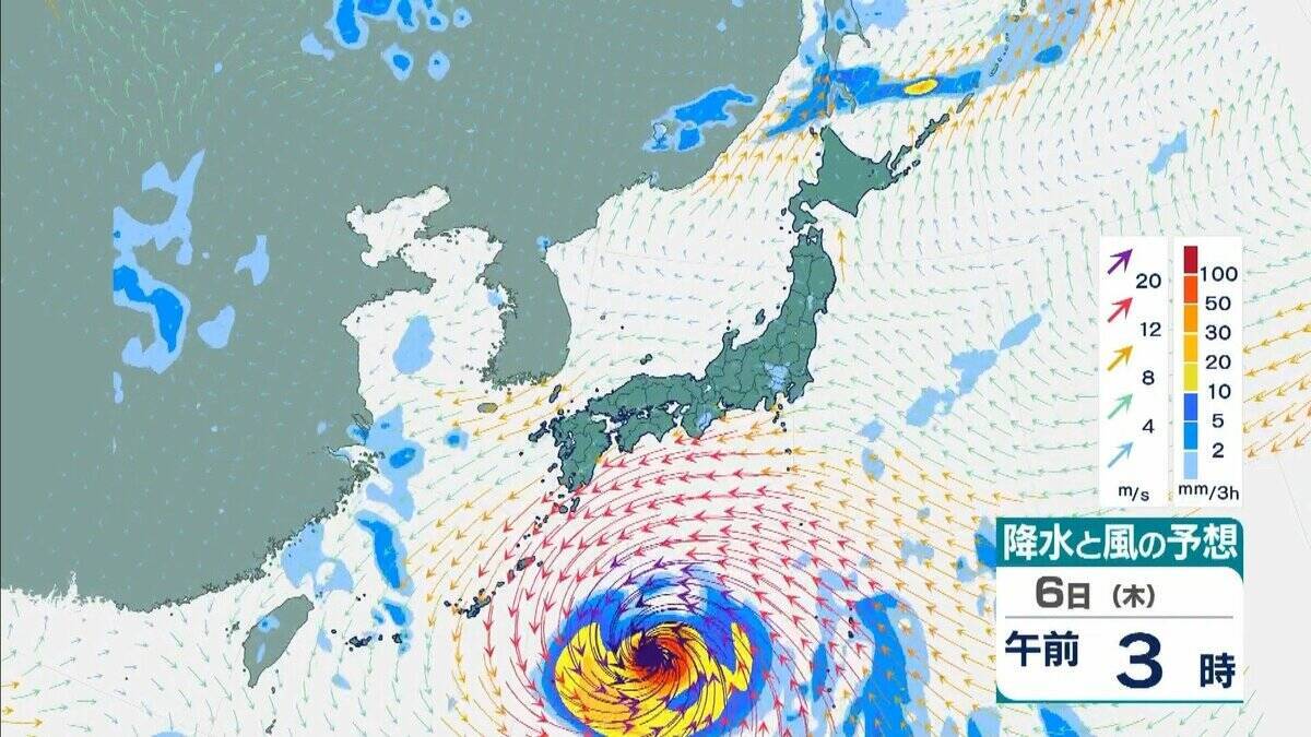 【台風13号（ドルフィン）】強い勢力で沖縄・奄美へ接近か　被災地・熊本では週後半に雨の可能性…土砂災害に要警戒　日本のはるか南東で“台風のたまご”発生…6日午前には台風に発達か【雨風シミュレーション】