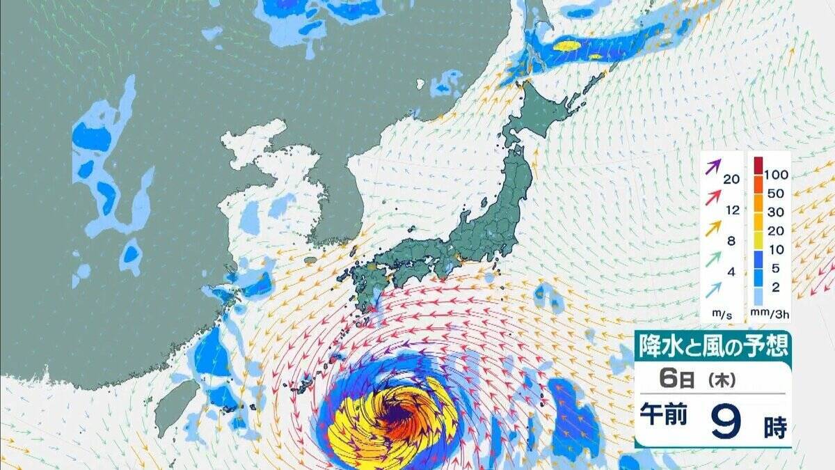 【台風13号（ドルフィン）】強い勢力で沖縄・奄美へ接近か　被災地・熊本では週後半に雨の可能性…土砂災害に要警戒　日本のはるか南東で“台風のたまご”発生…6日午前には台風に発達か【雨風シミュレーション】