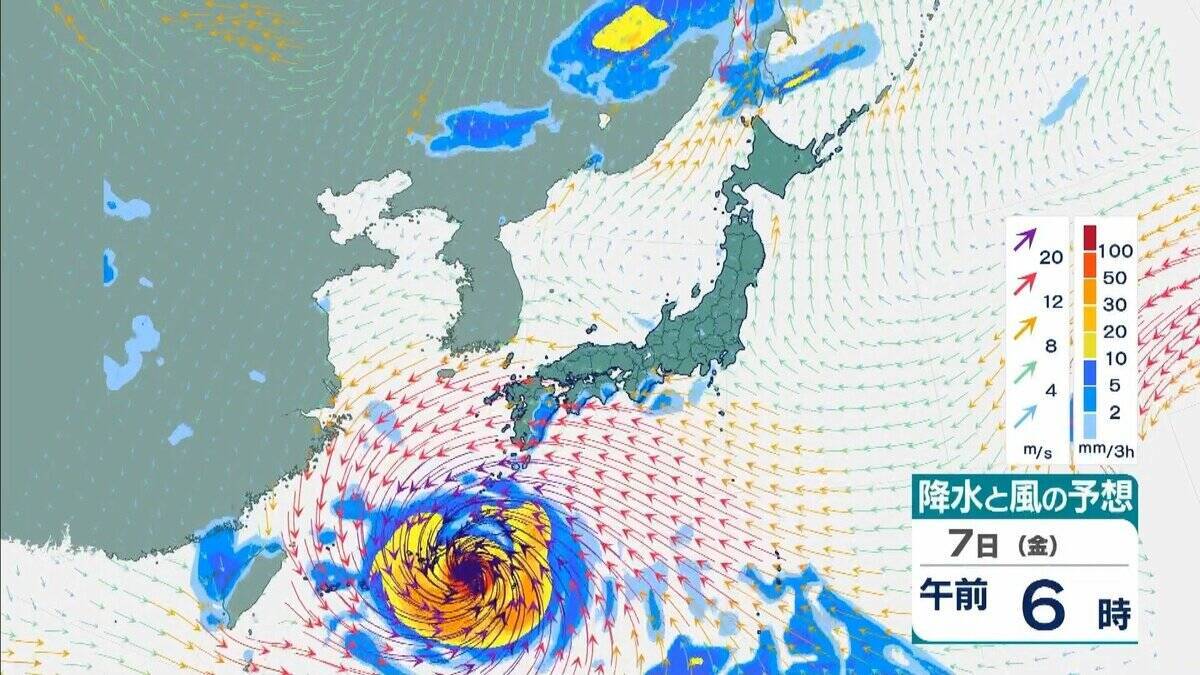 【台風13号（ドルフィン）】強い勢力で沖縄・奄美へ接近か　被災地・熊本では週後半に雨の可能性…土砂災害に要警戒　日本のはるか南東で“台風のたまご”発生…6日午前には台風に発達か【雨風シミュレーション】