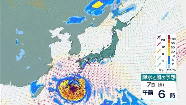 「【台風13号（ドルフィン）】強い勢力で沖縄・奄美へ接近か　被災地・熊本では週後半に雨の可能性…土砂災害に要警戒　日本のはるか南東で“台風のたまご”発生…6日午前には台風に発達か【雨風シミュレーション】」の画像
