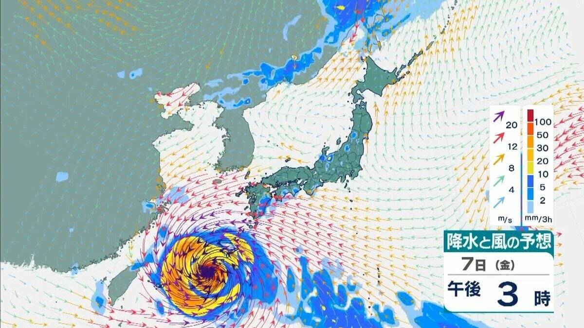 【台風13号（ドルフィン）】強い勢力で沖縄・奄美へ接近か　被災地・熊本では週後半に雨の可能性…土砂災害に要警戒　日本のはるか南東で“台風のたまご”発生…6日午前には台風に発達か【雨風シミュレーション】