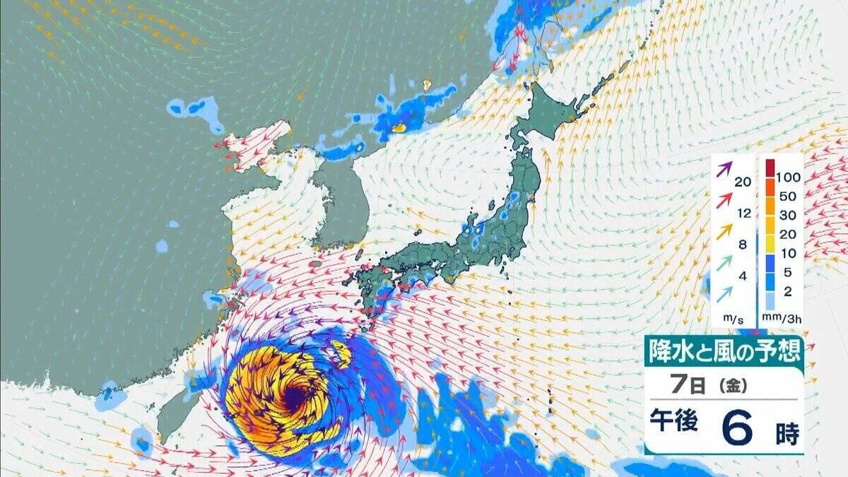 【台風13号（ドルフィン）】強い勢力で沖縄・奄美へ接近か　被災地・熊本では週後半に雨の可能性…土砂災害に要警戒　日本のはるか南東で“台風のたまご”発生…6日午前には台風に発達か【雨風シミュレーション】