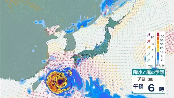 「【台風13号（ドルフィン）】強い勢力で沖縄・奄美へ接近か　被災地・熊本では週後半に雨の可能性…土砂災害に要警戒　日本のはるか南東で“台風のたまご”発生…6日午前には台風に発達か【雨風シミュレーション】」の画像