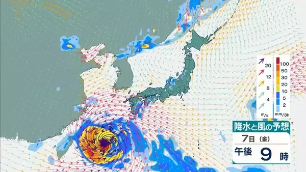 「【台風13号（ドルフィン）】強い勢力で沖縄・奄美へ接近か　被災地・熊本では週後半に雨の可能性…土砂災害に要警戒　日本のはるか南東で“台風のたまご”発生…6日午前には台風に発達か【雨風シミュレーション】」の画像
