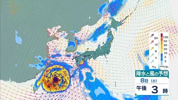 「【台風13号（ドルフィン）】強い勢力で沖縄・奄美へ接近か　被災地・熊本では週後半に雨の可能性…土砂災害に要警戒　日本のはるか南東で“台風のたまご”発生…6日午前には台風に発達か【雨風シミュレーション】」の画像