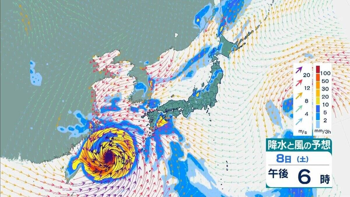 【台風13号（ドルフィン）】強い勢力で沖縄・奄美へ接近か　被災地・熊本では週後半に雨の可能性…土砂災害に要警戒　日本のはるか南東で“台風のたまご”発生…6日午前には台風に発達か【雨風シミュレーション】
