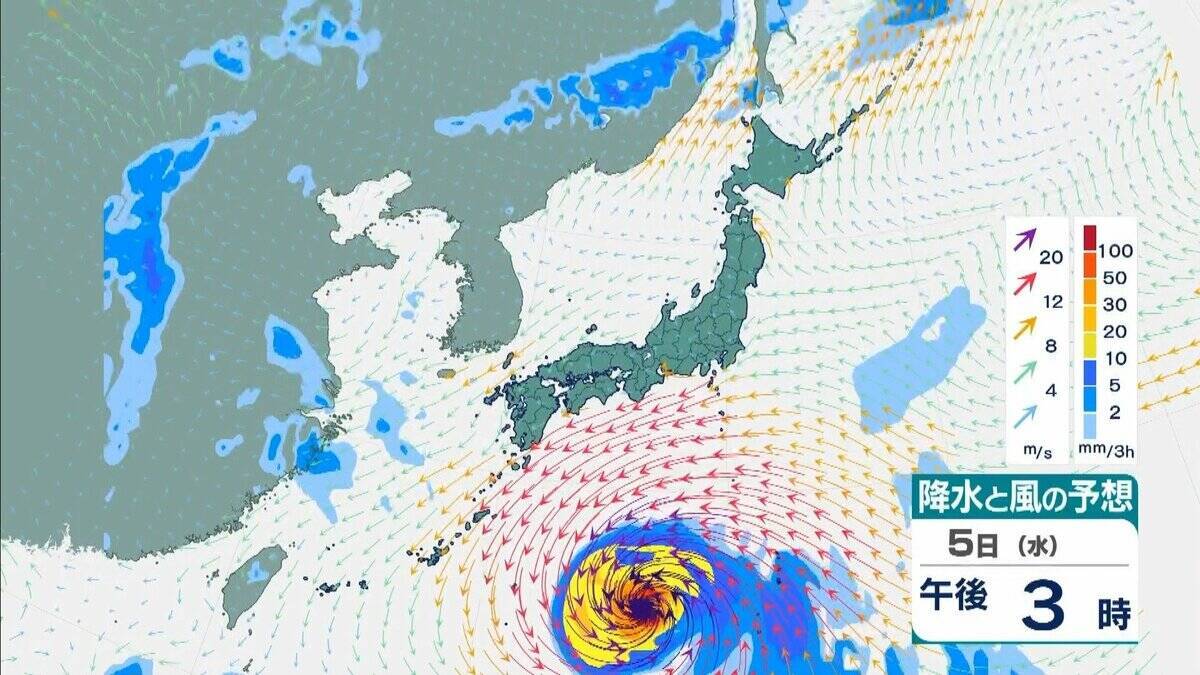 【台風13号（ドルフィン）】強い勢力で沖縄・奄美へ接近か　被災地・熊本では週後半に雨の可能性…土砂災害に要警戒　日本のはるか南東で“台風のたまご”発生…6日午前には台風に発達か【雨風シミュレーション】
