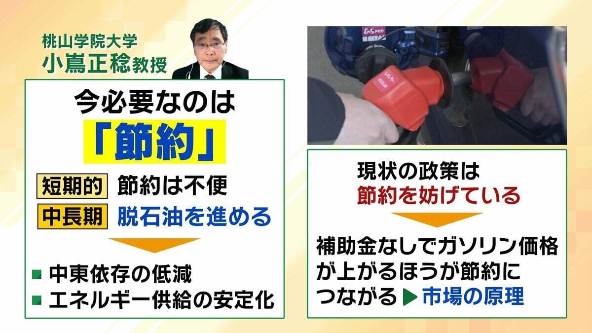 【ガソリン】今必要なのは「節約」？補助金は「脱炭素政策と矛盾」？石油の国家備蓄が放出スタート　在宅勤務・カーシェアなどIEAは対策提言【専門家解説】