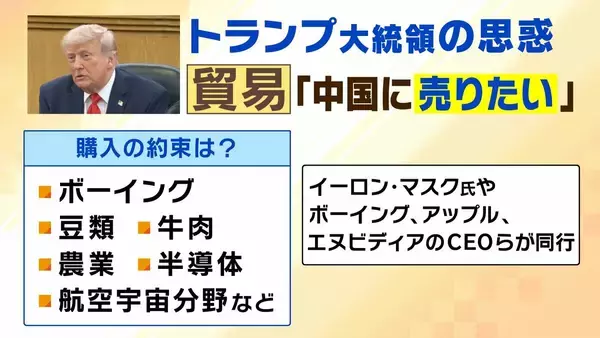 「【米中首脳会談】トランプ氏に『皇帝級の破格待遇』も…習近平氏が見せた“袈裟の下の鎧”「台湾問題は譲らない」　和やかにも見える会談の中で渦巻く両首脳の思惑は？現地北京からの生情報も【解説】」の画像