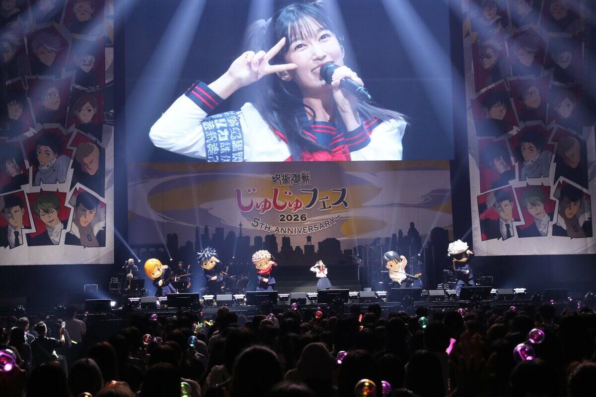 呪術廻戦『じゅじゅフェス2026』豪華声優陣らが大集結！名シーン生アフレコ披露や楽曲生演奏にファン熱狂　TVアニメ第4期「死滅回游 後編」最新ビジュアルも解禁