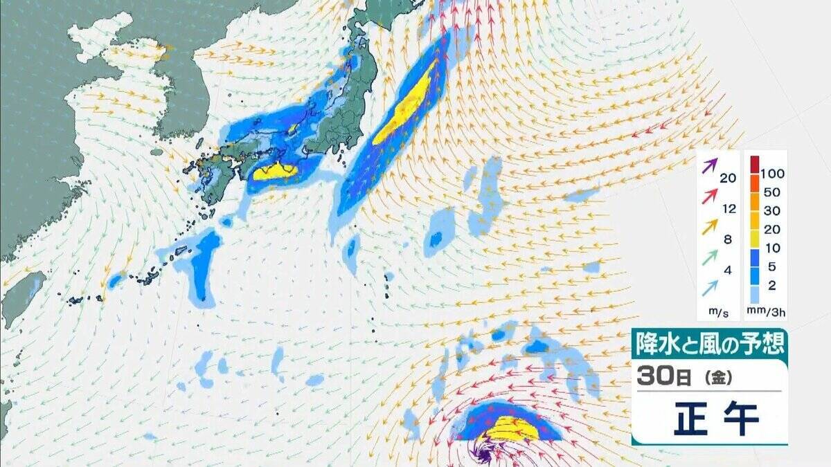 【台風情報】非常に強い勢力のまま、日本の南をさらに西へ　台風31号「インファ」3日午前にかけてずっと940ヘクトパスカル予報　最大瞬間風速は“木造住宅が倒壊し始める”65メートル