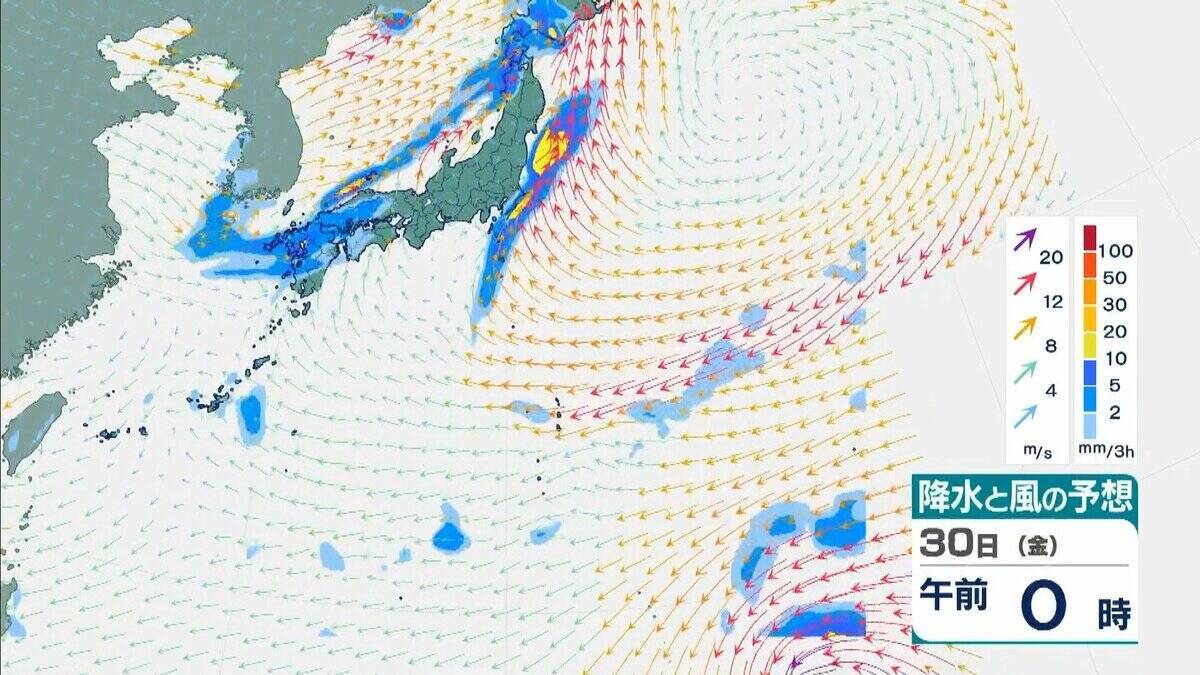 【台風情報】非常に強い勢力のまま、日本の南をさらに西へ　台風31号「インファ」3日午前にかけてずっと940ヘクトパスカル予報　最大瞬間風速は“木造住宅が倒壊し始める”65メートル