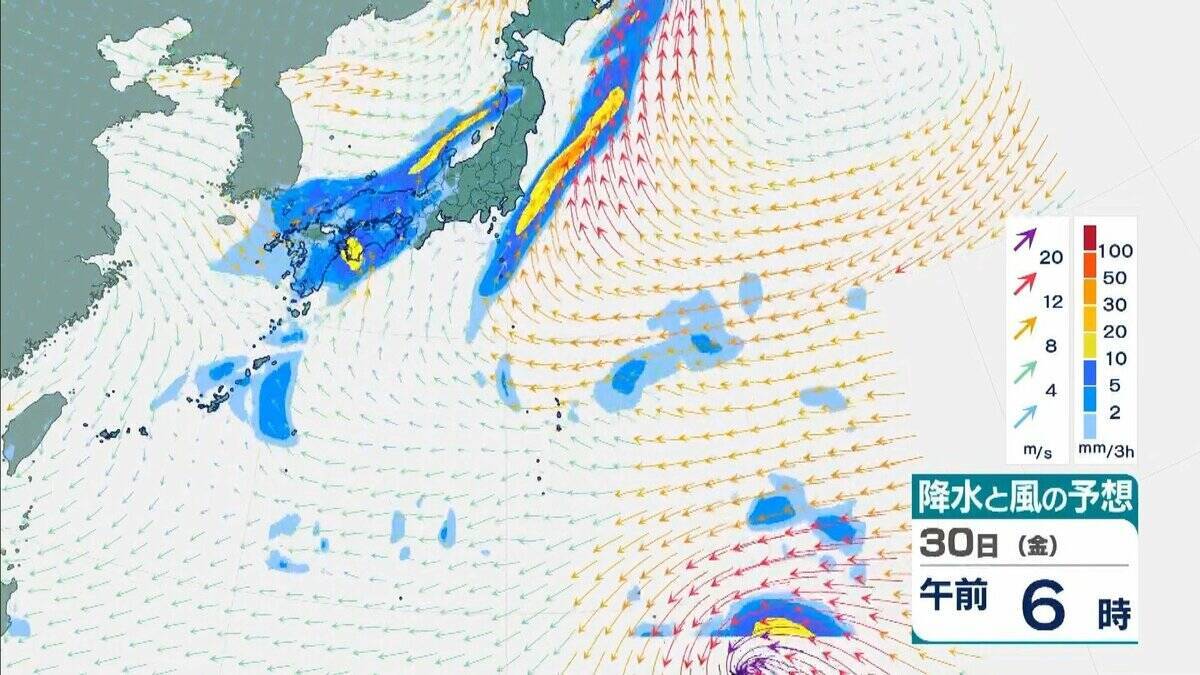 【台風情報】非常に強い勢力のまま、日本の南をさらに西へ　台風31号「インファ」3日午前にかけてずっと940ヘクトパスカル予報　最大瞬間風速は“木造住宅が倒壊し始める”65メートル