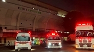 体調不良訴えた男女スタッフら23人を救急搬送　70代男性が重症　搬送者に選手やチーム関係者おらず　陸上競技大会で集団食中毒か