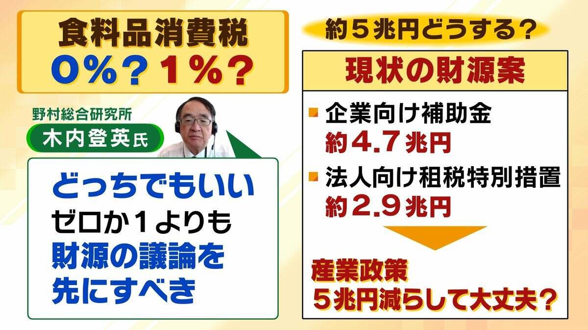 【食料品消費税】公約通り０％？早く実現１%？第３の道も「スピード感を持ってできるのが…」減税に向けて４つの課題指摘「２年後に税率戻せる？」【専門家解説】
