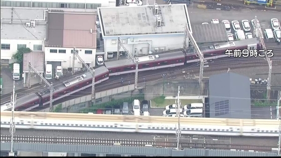 【近鉄京都線・脱線】普通列車が京都駅構内で…乗員乗客32人が乗車も事故によるけが人なし　京都駅－上鳥羽口駅間上下線で運転見合わせ続く　