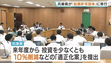 財政悪化の兵庫県　借金に“国の許可”が必要な「起債許可団体」に　さらに悪化すれば2031年度にも「早期健全化団体」転落のおそれ