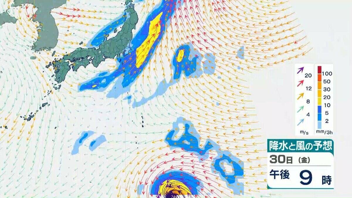 【台風情報】台風31号「インファ」は一時「猛烈な」勢力にまで発達へ　最大瞬間風速は75メートル　「非常に強い」勢力を保ったまま日本の南へ