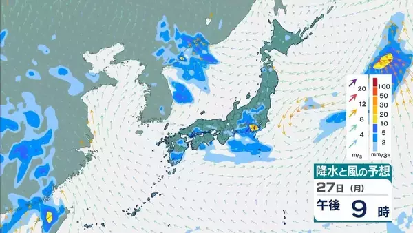 「【台風13号が発生】ミッドウェー諸島近海で27日午後3時に台風第13号（ドルフィン）発生　今月末には「非常に強い」勢力に発達見込み【気象庁　進路予想】」の画像
