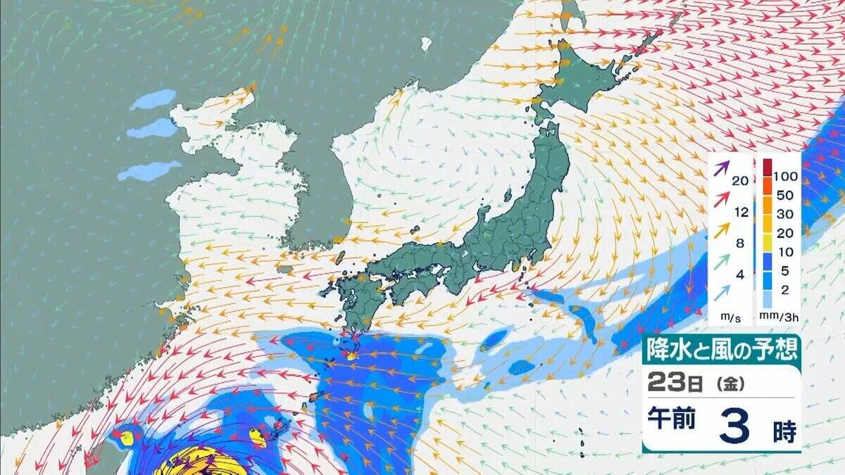 台風30号「チャンパー」は非常に強い勢力で沖縄の先島諸島へ　暴風・高波に警戒　台湾周辺で進路を北に　東シナ海を北上か