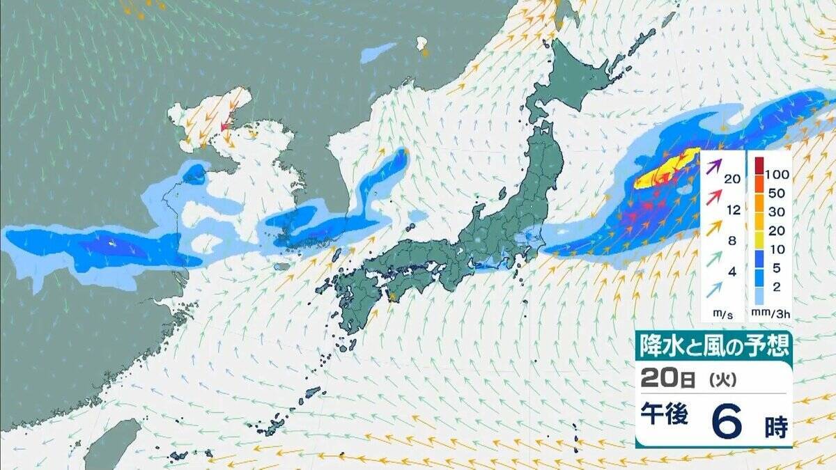 台風30号「チャンパー」は非常に強い勢力で沖縄の先島諸島へ　暴風・高波に警戒　台湾周辺で進路を北に　東シナ海を北上か