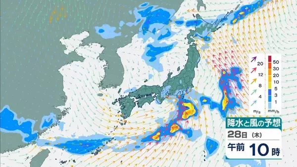 「【台風のたまご】熱帯低気圧発生　24時間以内に「台風」に発達か　日本方向へ？カロリン諸島を西北西に進む　雨と風最新シミュレーション　5/26～31の予報を見る」の画像