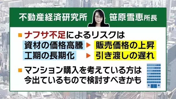 「うめきた一戸40億円タワマンに専門家は「特別の中の特別、今後なかなかでないだろう」　“ナフサショック”で値上がり…住宅修繕費が10年前の1.4倍という試算も、マンションの買い時は今！？」の画像