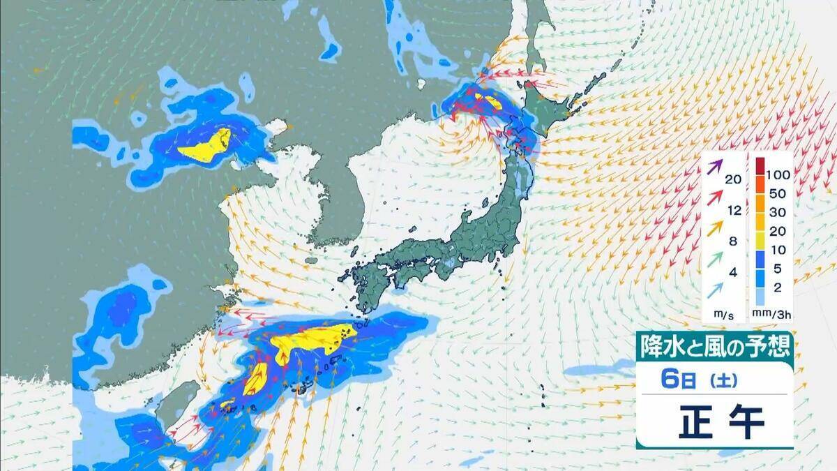 【台風情報】台風のたまご「熱帯低気圧」日本列島に接近へ…６日には沖縄地方に？７日ごろから本州に接近か【雨風シミュレーション】