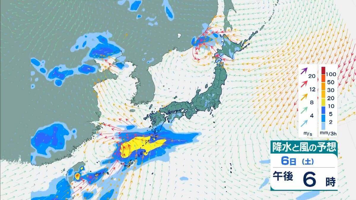 【台風情報】台風のたまご「熱帯低気圧」日本列島に接近へ…６日には沖縄地方に？７日ごろから本州に接近か【雨風シミュレーション】