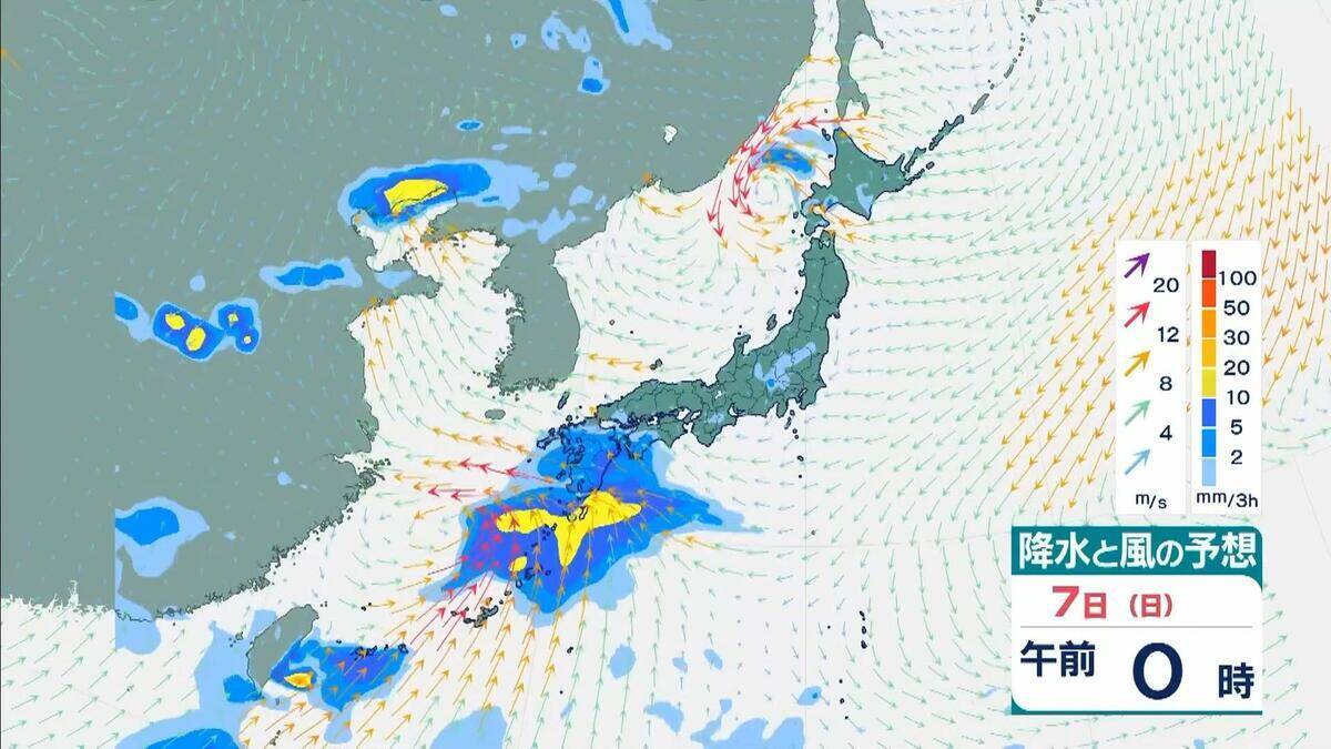 【台風情報】台風のたまご「熱帯低気圧」日本列島に接近へ…６日には沖縄地方に？７日ごろから本州に接近か【雨風シミュレーション】