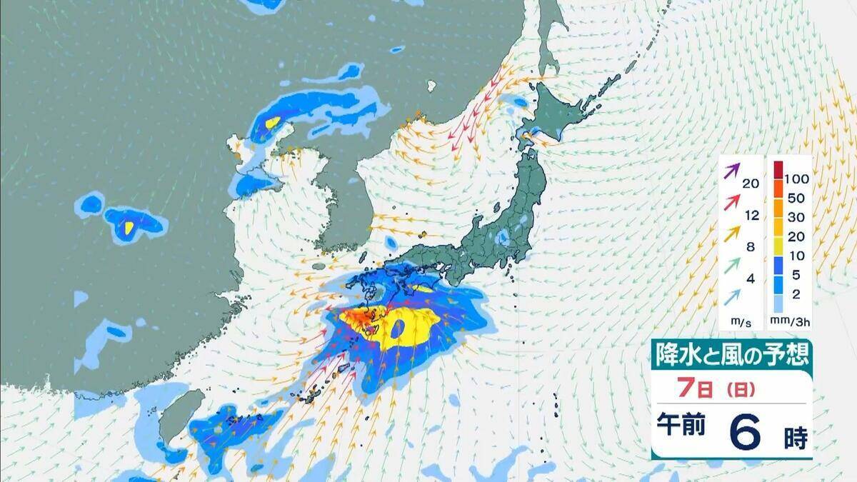【台風情報】台風のたまご「熱帯低気圧」日本列島に接近へ…６日には沖縄地方に？７日ごろから本州に接近か【雨風シミュレーション】