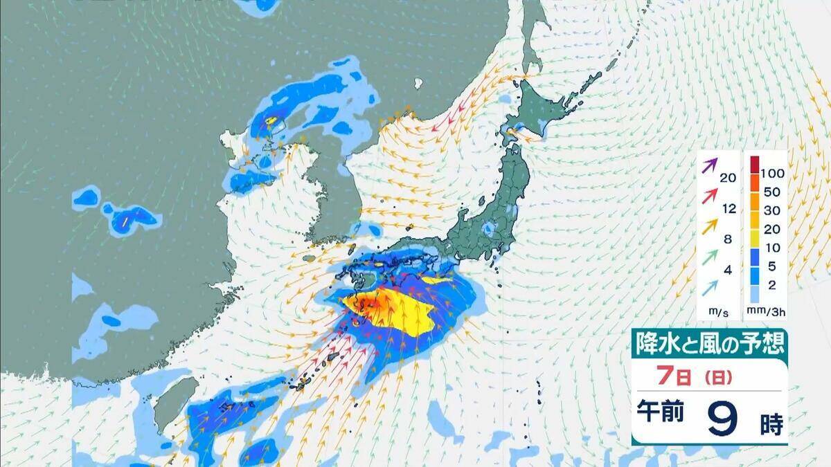 【台風情報】台風のたまご「熱帯低気圧」日本列島に接近へ…６日には沖縄地方に？７日ごろから本州に接近か【雨風シミュレーション】