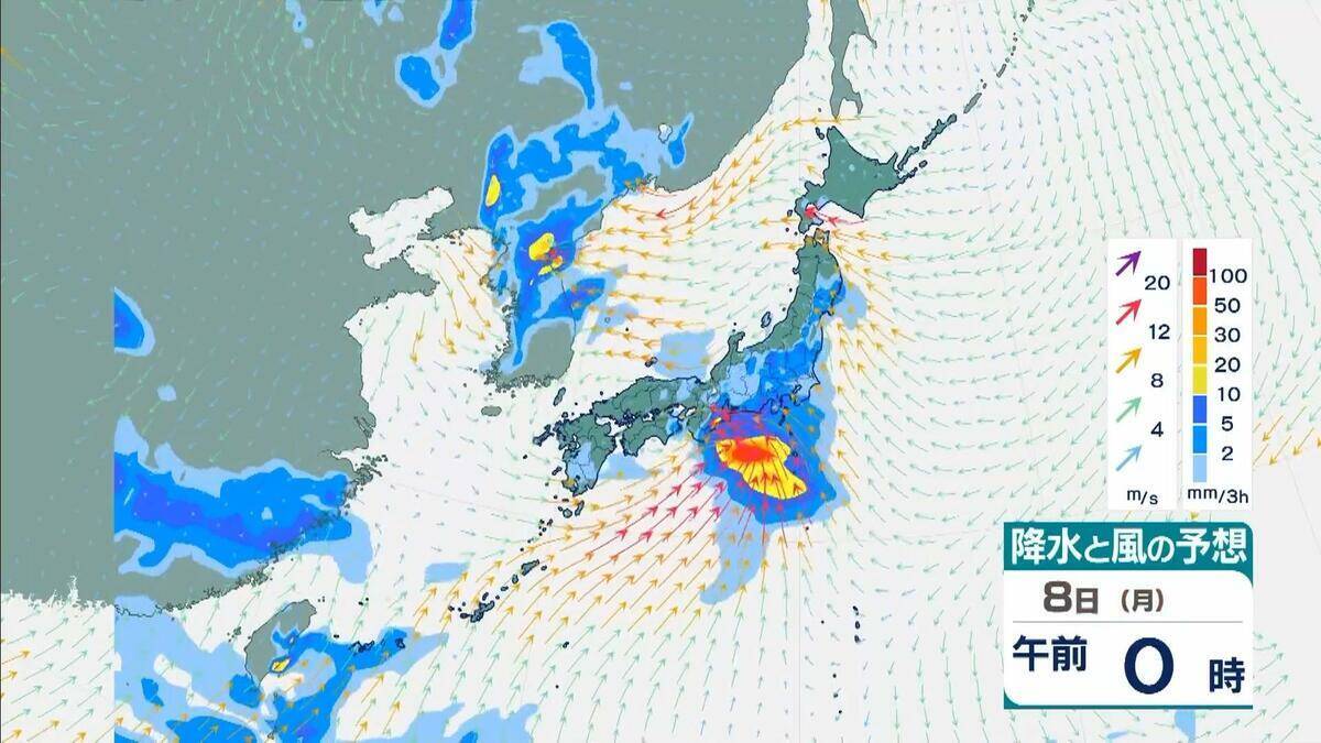 【台風情報】台風のたまご「熱帯低気圧」日本列島に接近へ…６日には沖縄地方に？７日ごろから本州に接近か【雨風シミュレーション】